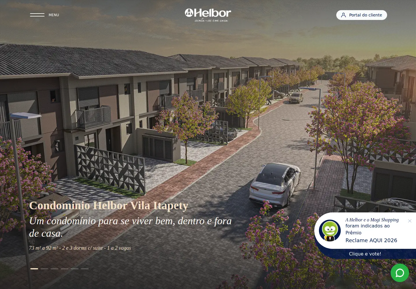 Screenshot of helbor.com.br