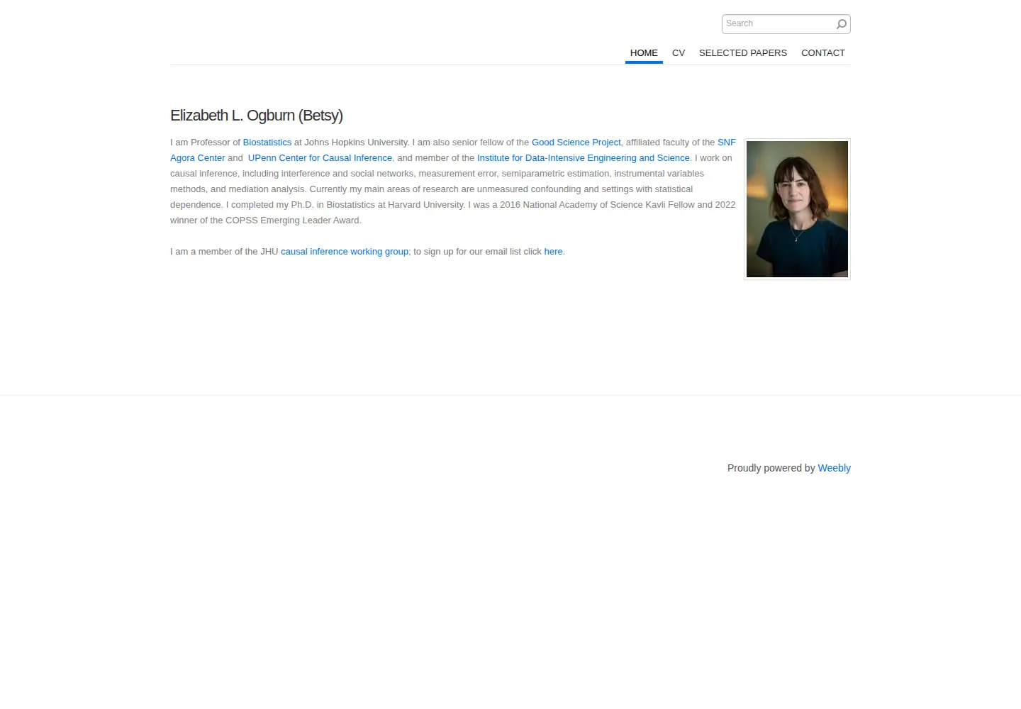 Screenshot of eogburn.com