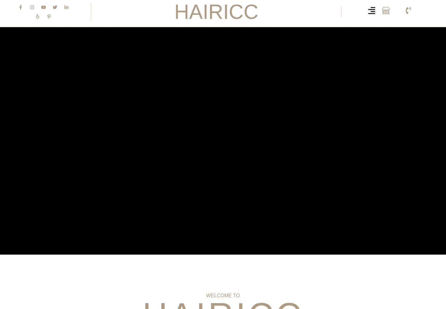 Screenshot of hairicc.com