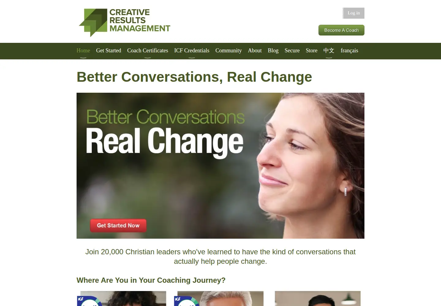 Screenshot of creativeresultsmanagement.com