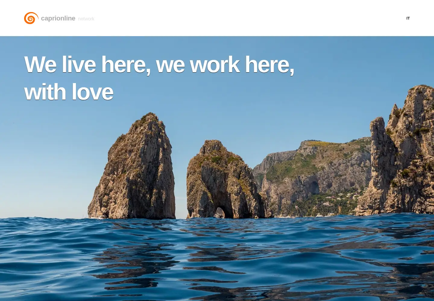 Screenshot of caprionline.it