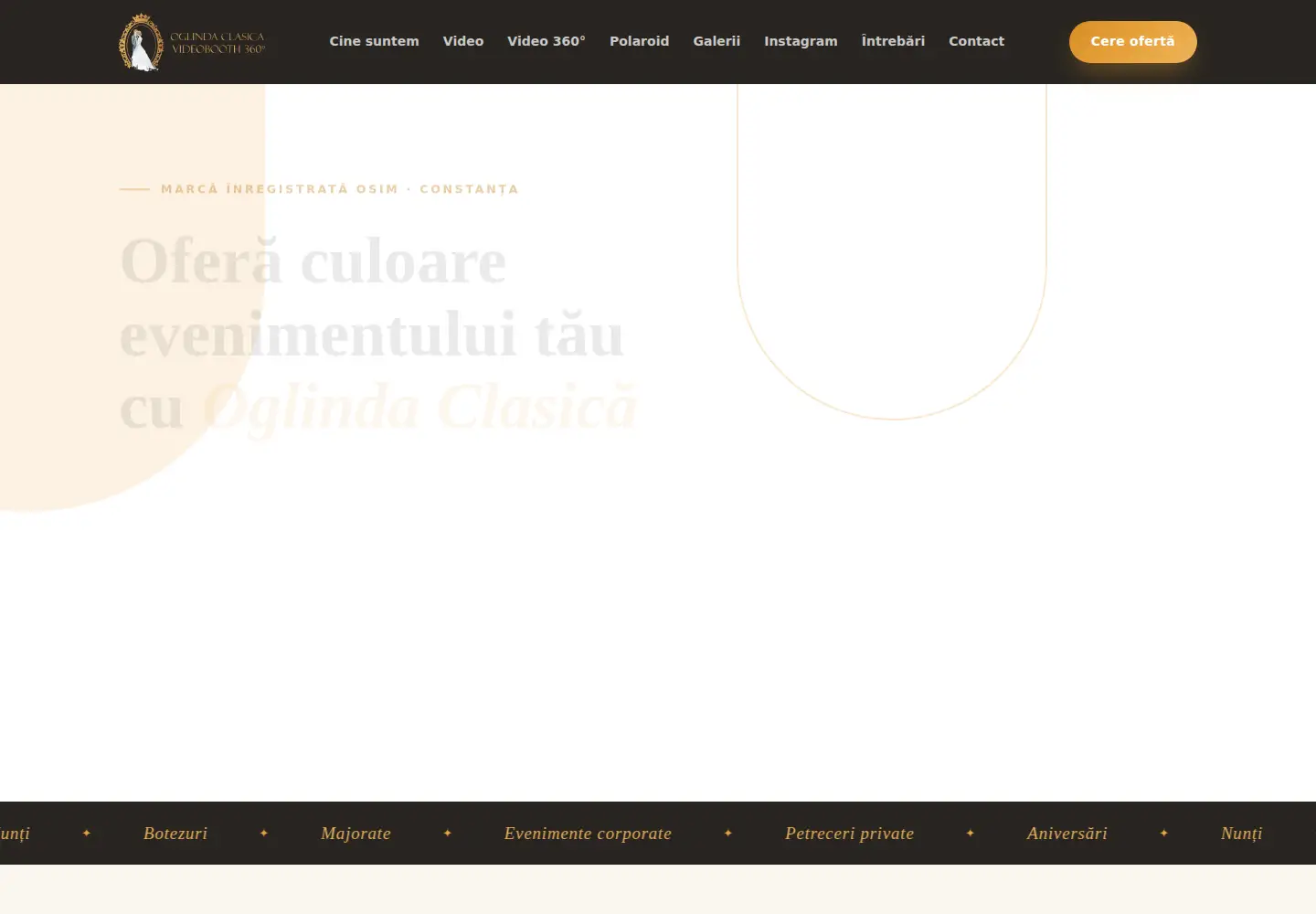 Screenshot of oglindaclasica.ro