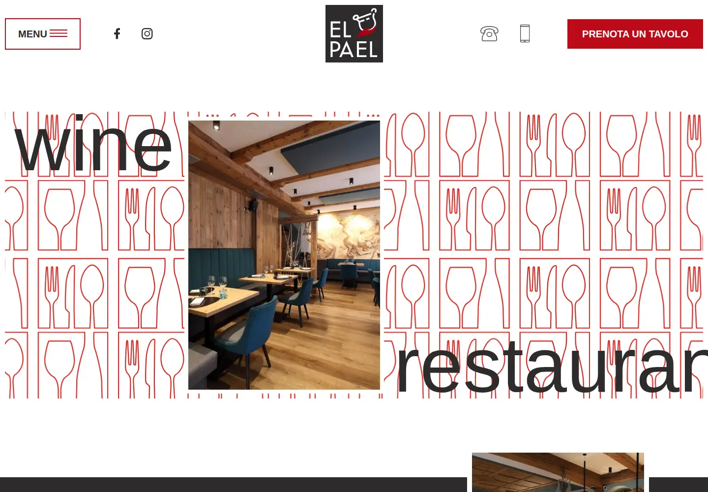 Captured homepage of elpael.com in the current scan