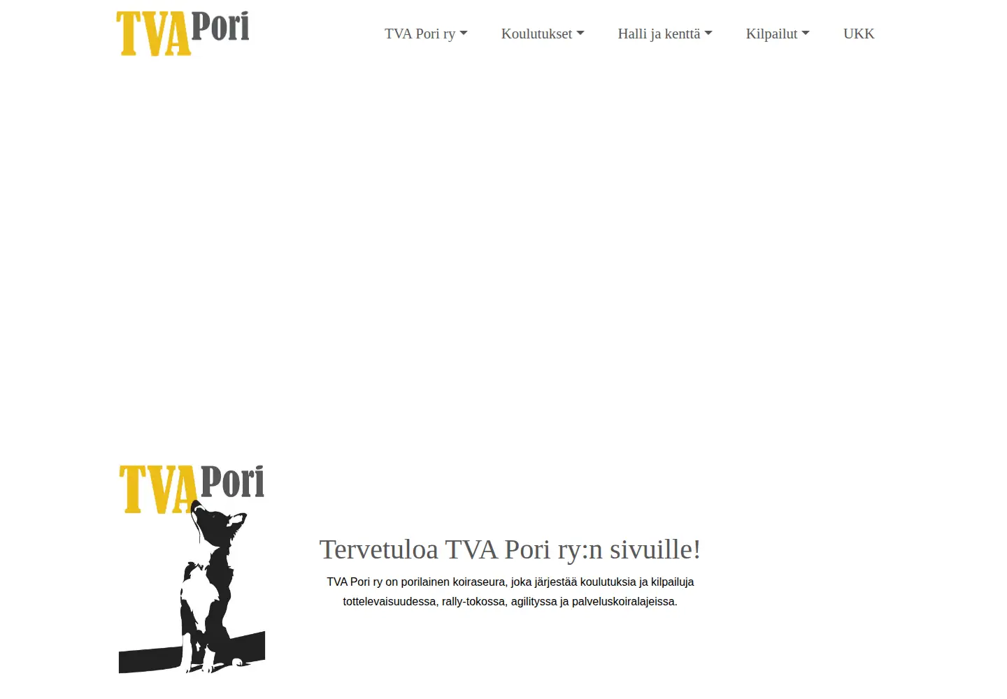 Screenshot of tvapori.fi