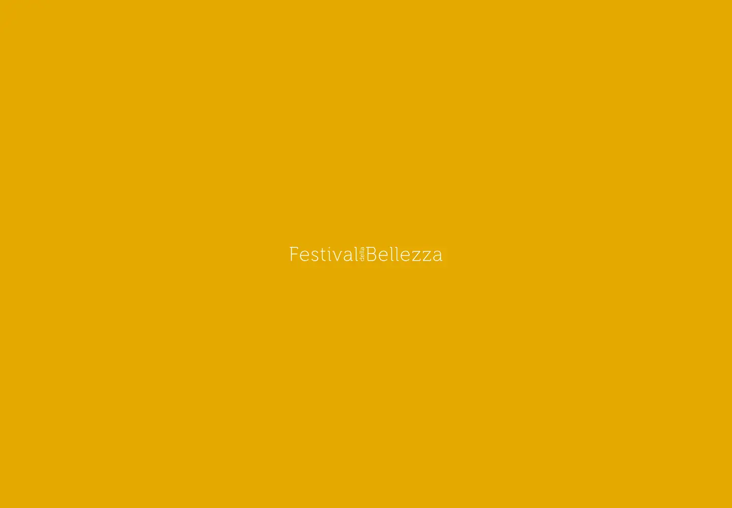 Screenshot of festivalbellezza.it