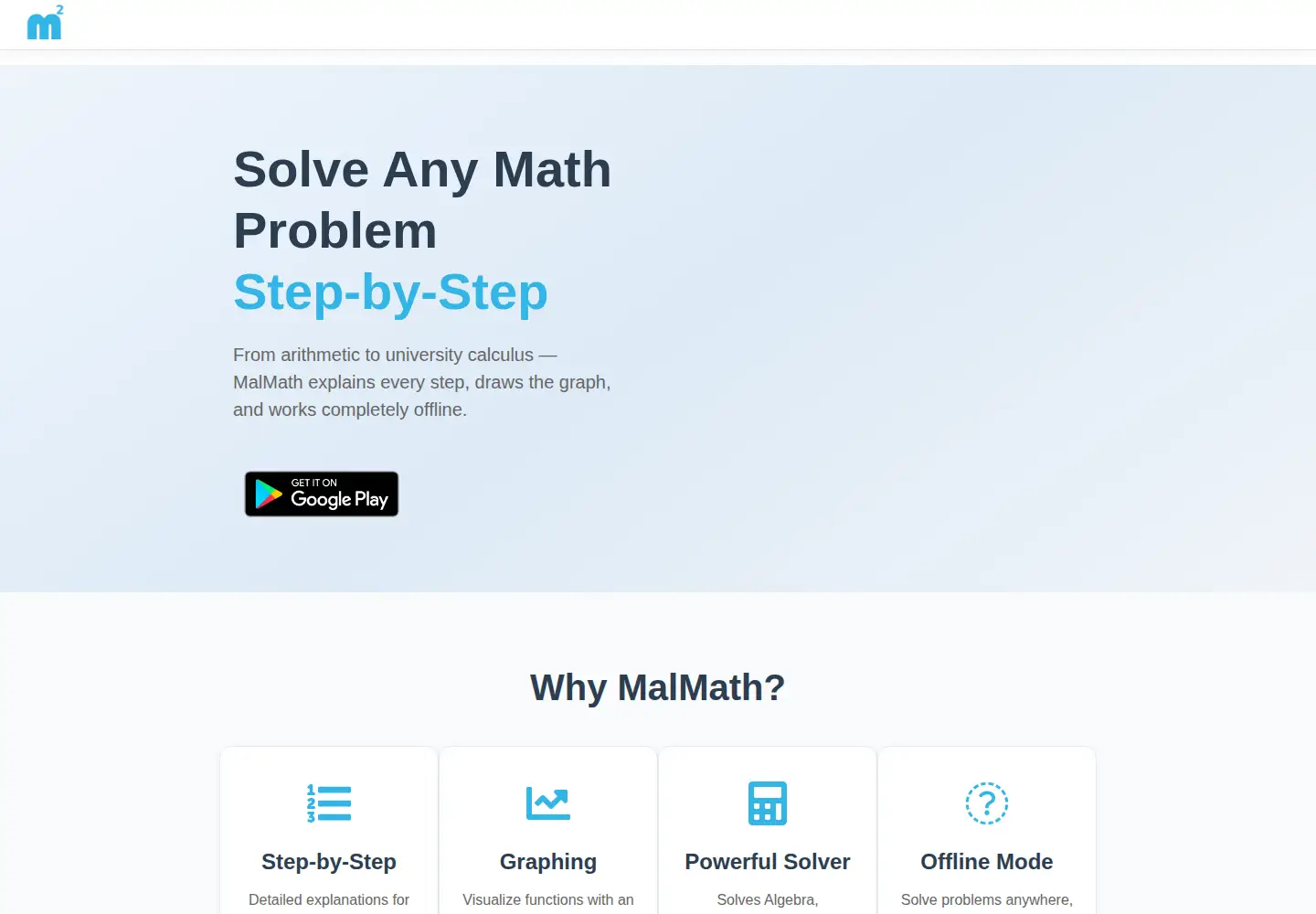 Screenshot of malmath.com