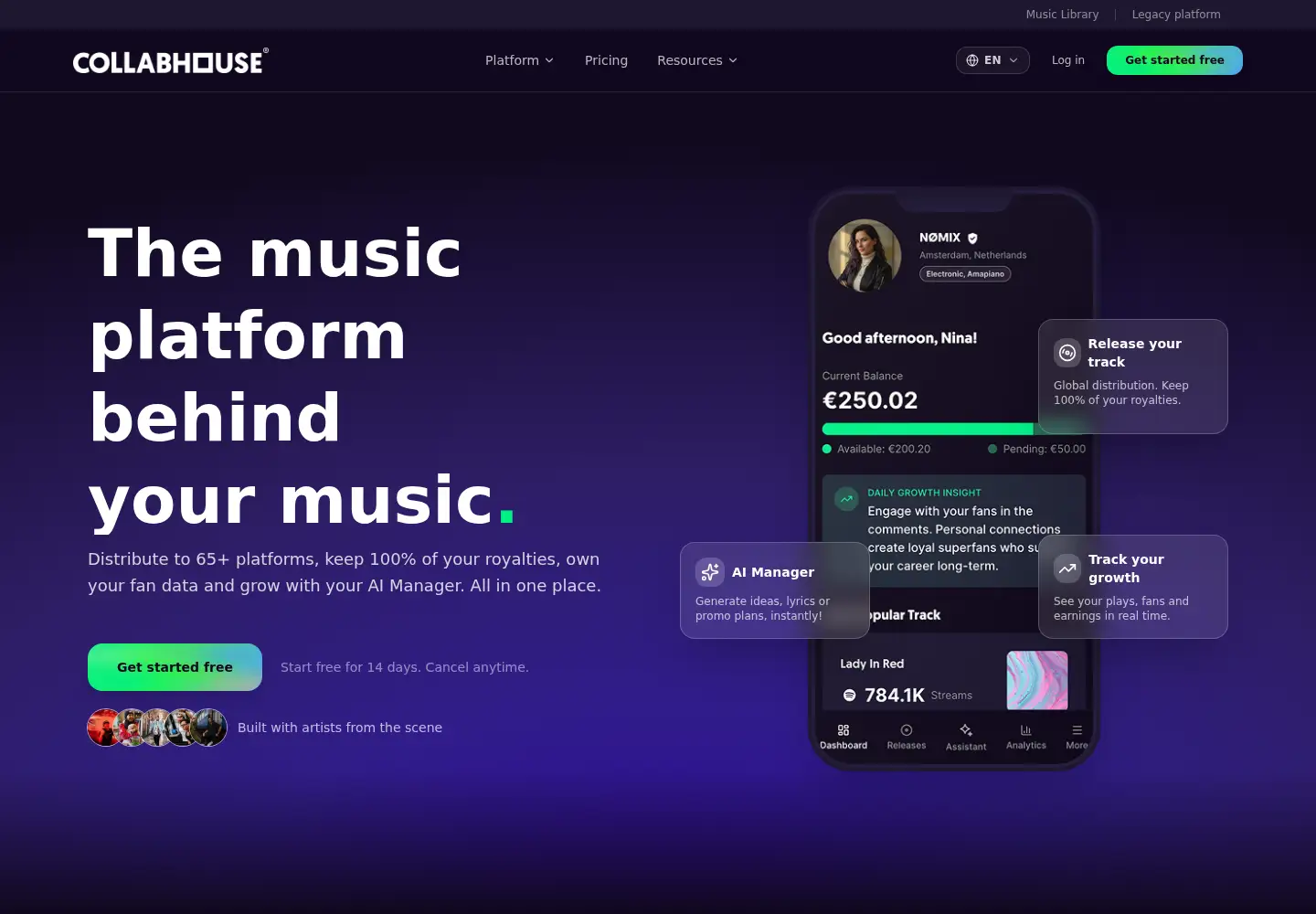 Screenshot of collabhouse.com