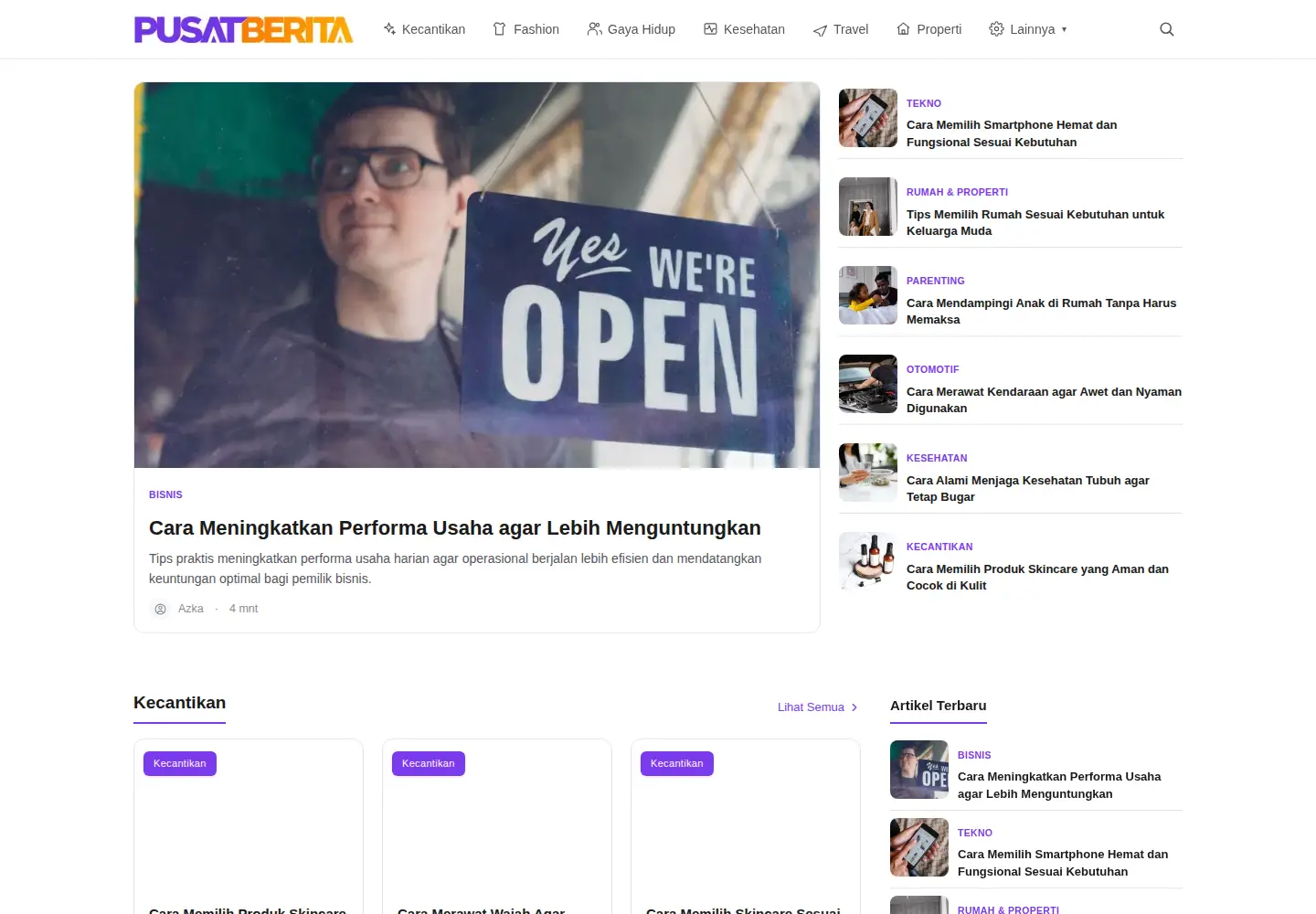 Captured homepage of mbakazka.com in the current scan