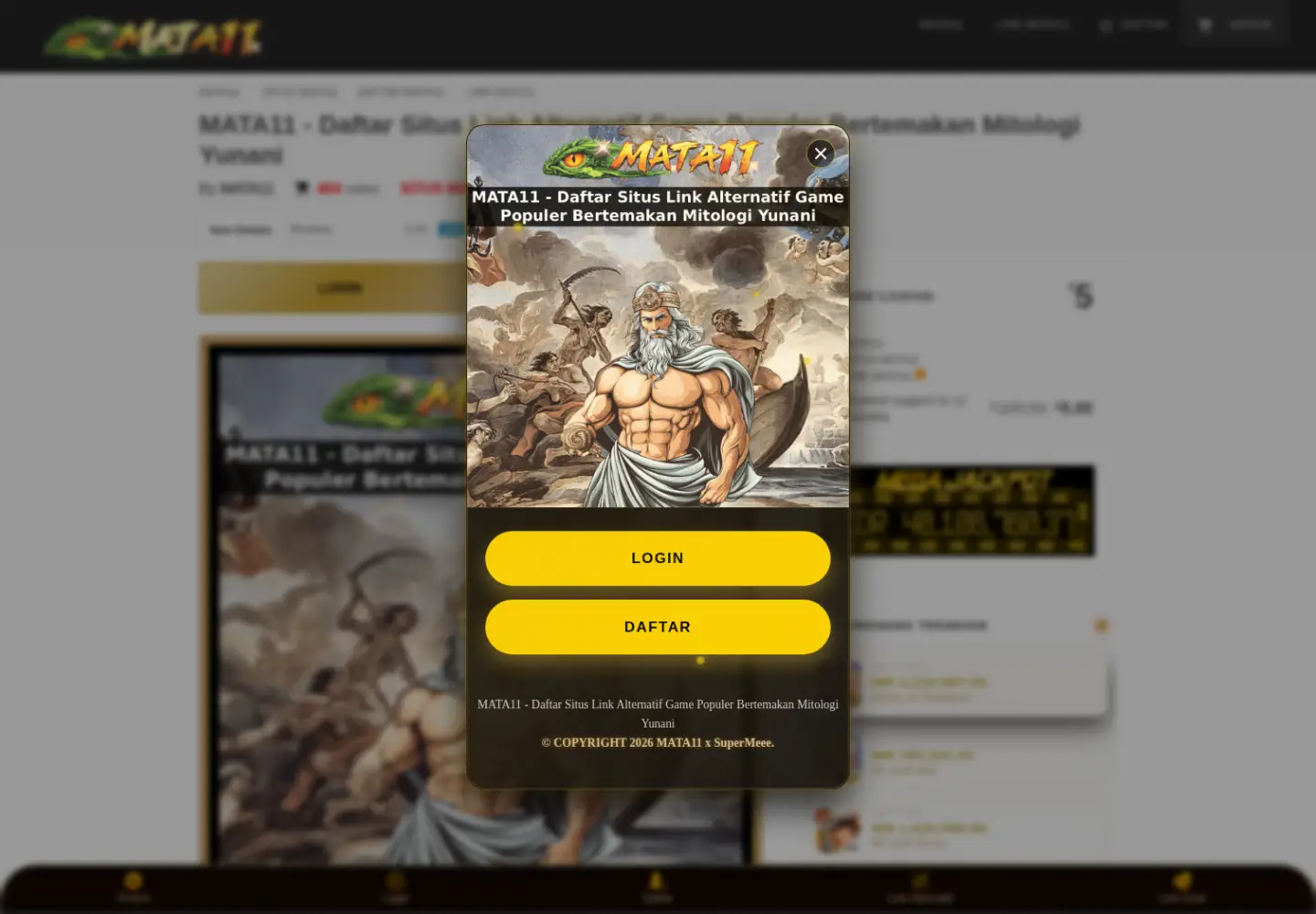 Screenshot of onyourmind.net