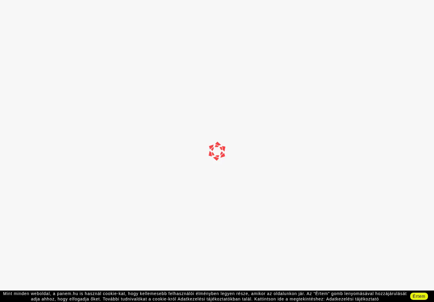 Screenshot of panem.hu