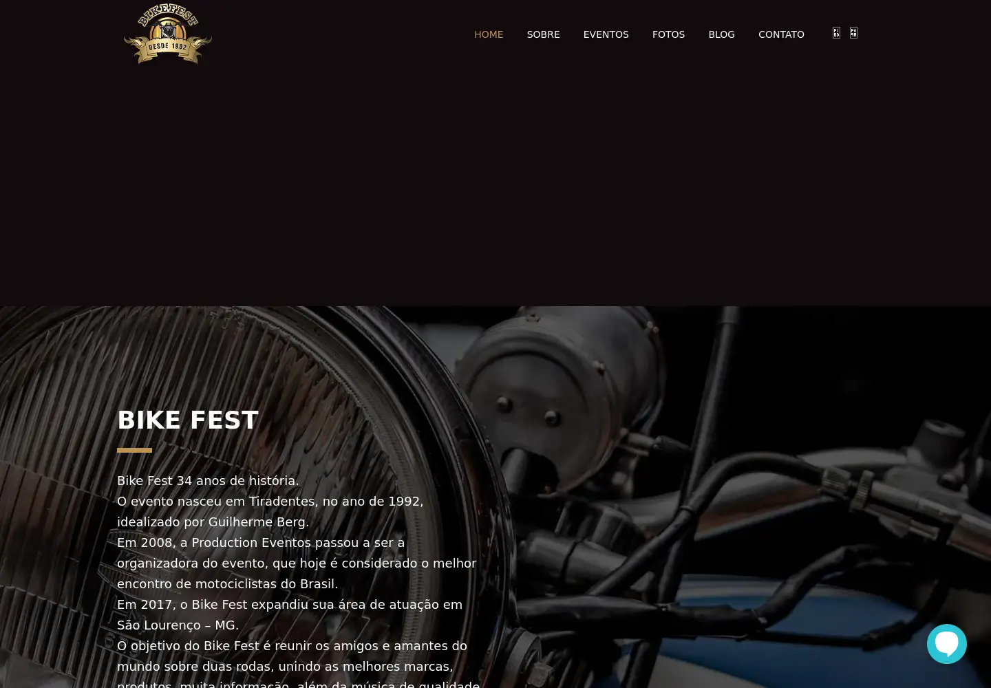 Screenshot of bikefestoficial.com.br