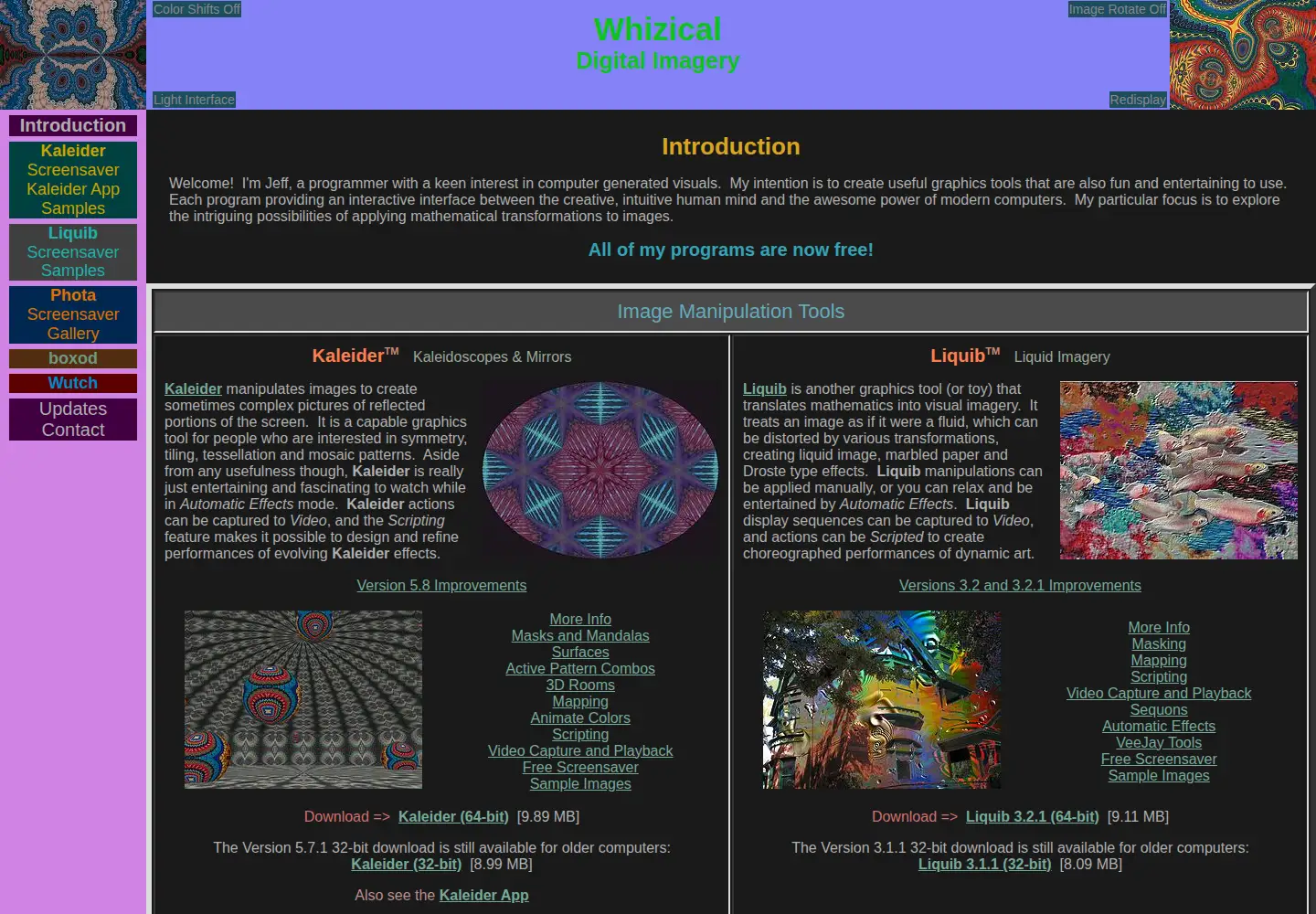 Screenshot of whizical.com