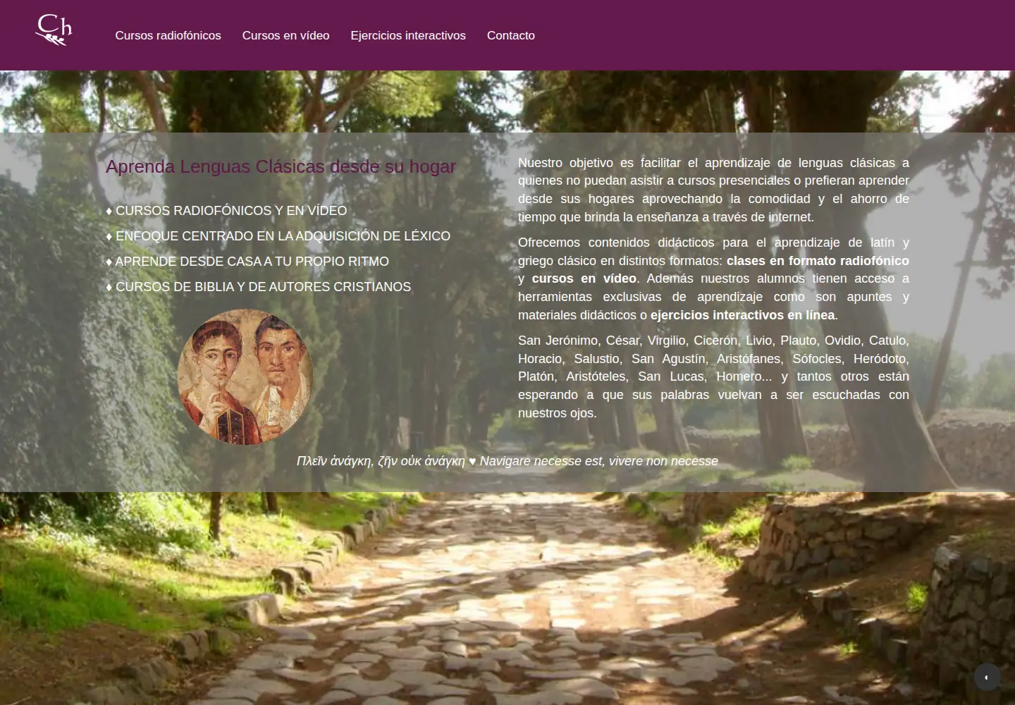 Screenshot of classicsathome.com