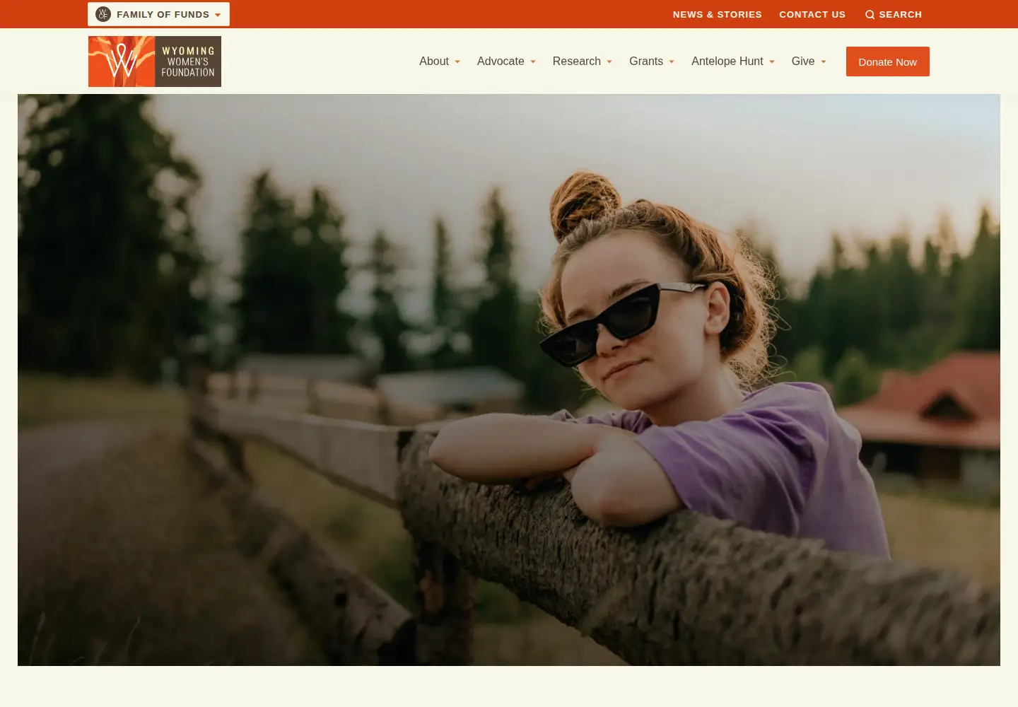 Screenshot of wywf.org
