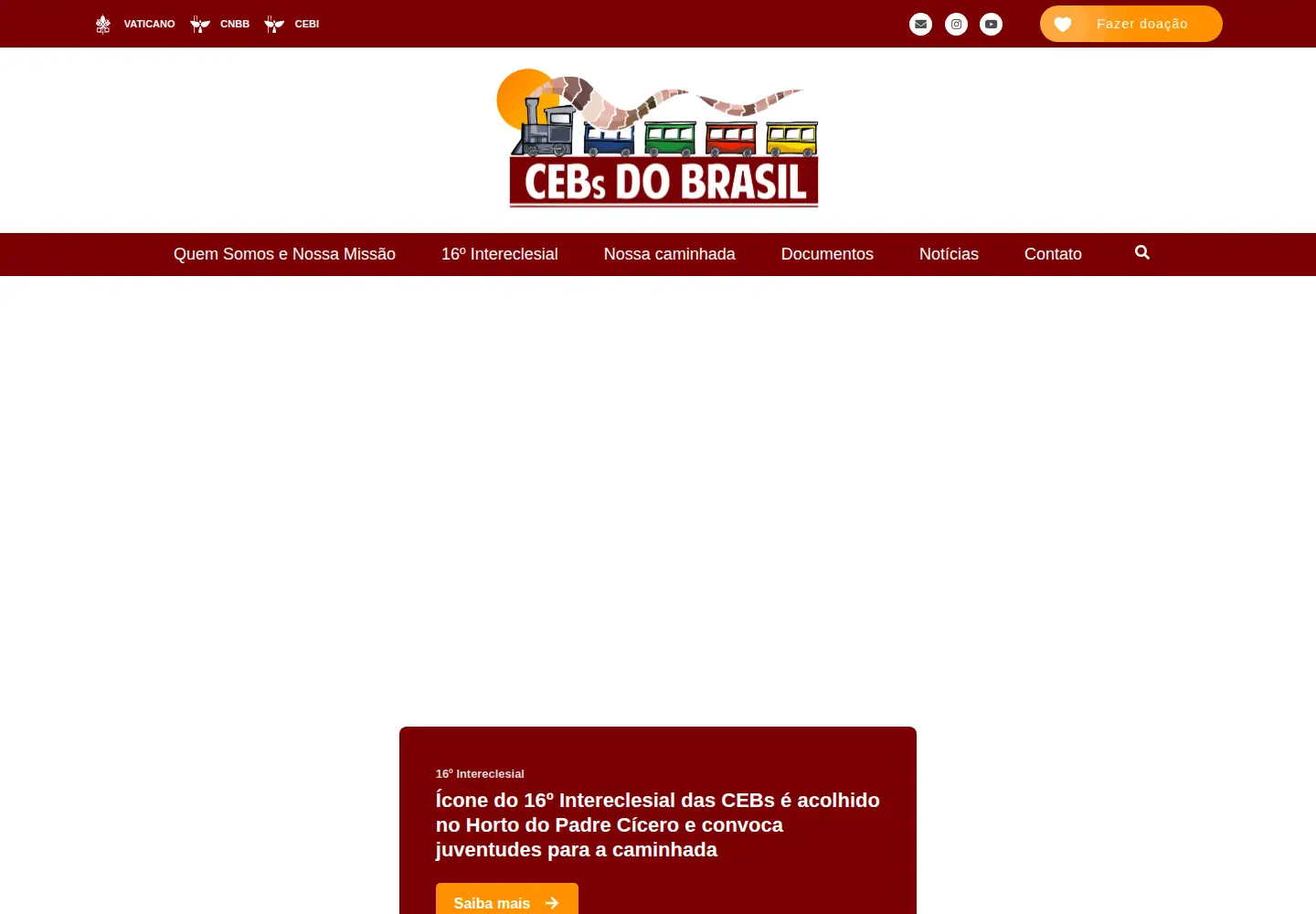 Screenshot of cebsdobrasil.com.br