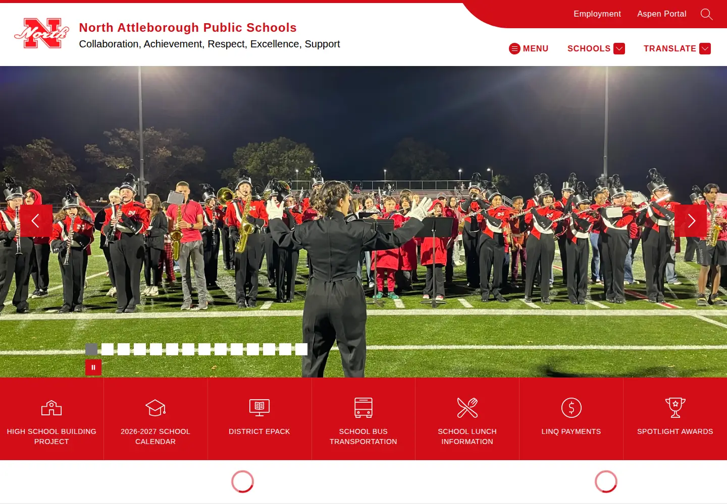 Screenshot of naschools.net