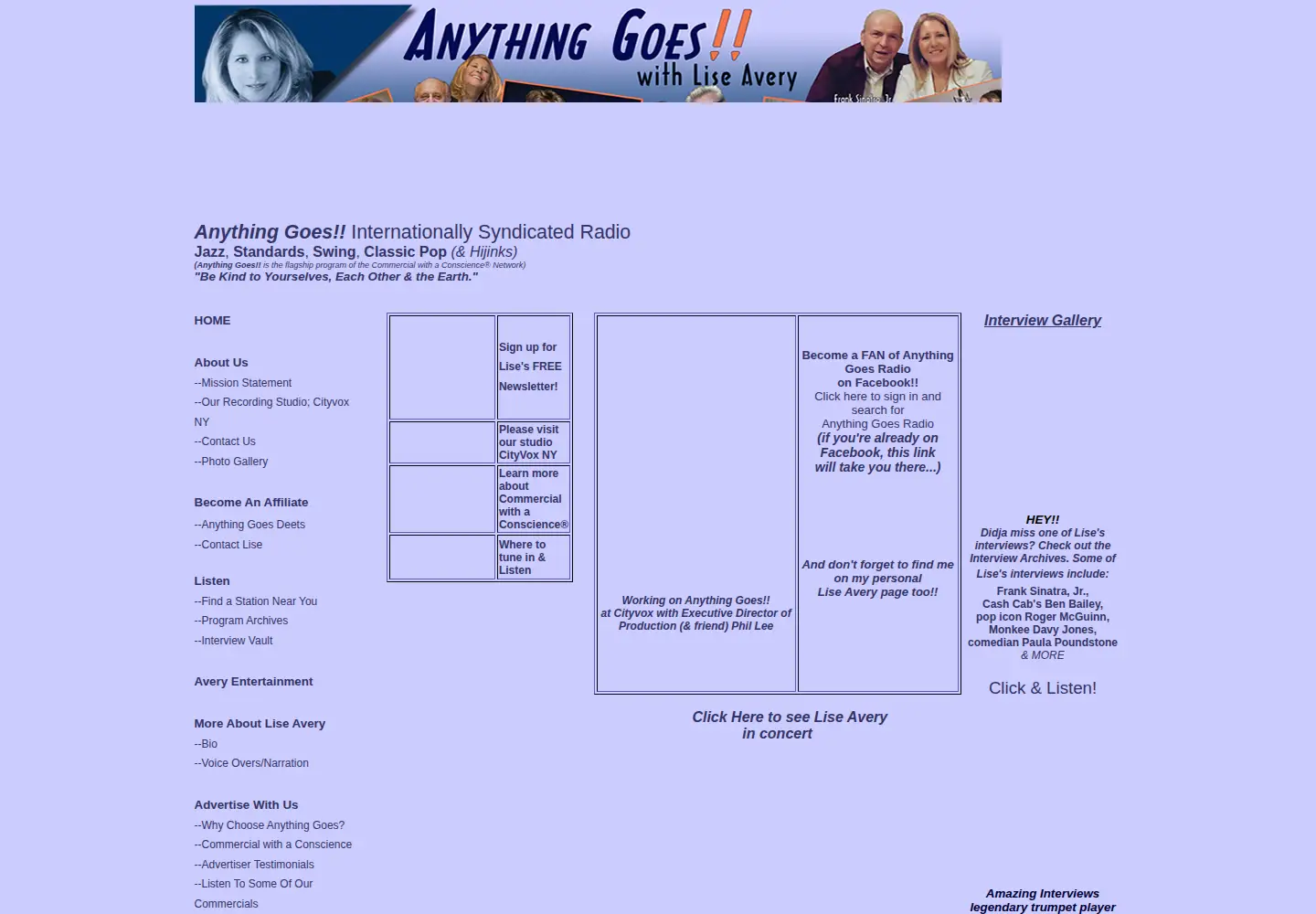 Screenshot of anythinggoesradio.com