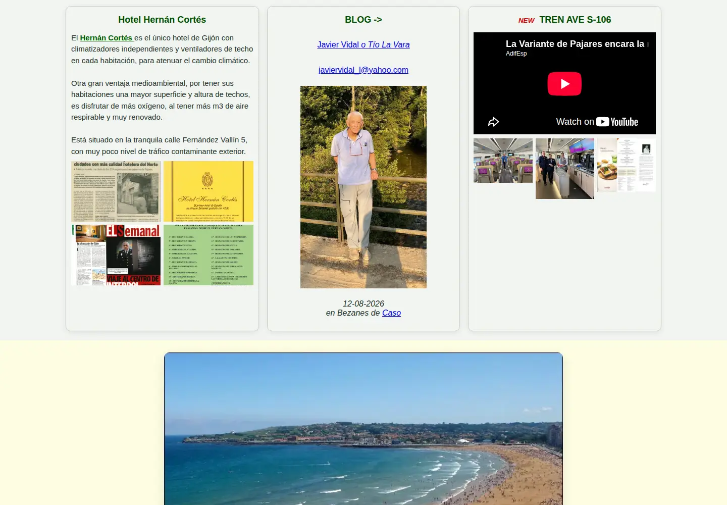 Screenshot of asturiasenimagenes.com