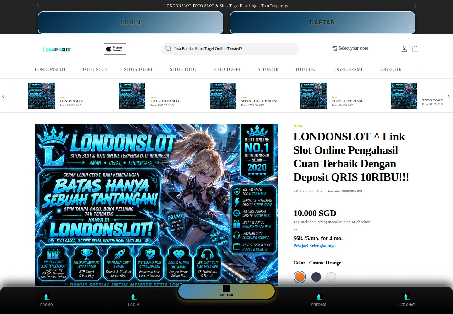 Screenshot of joelahtme.com