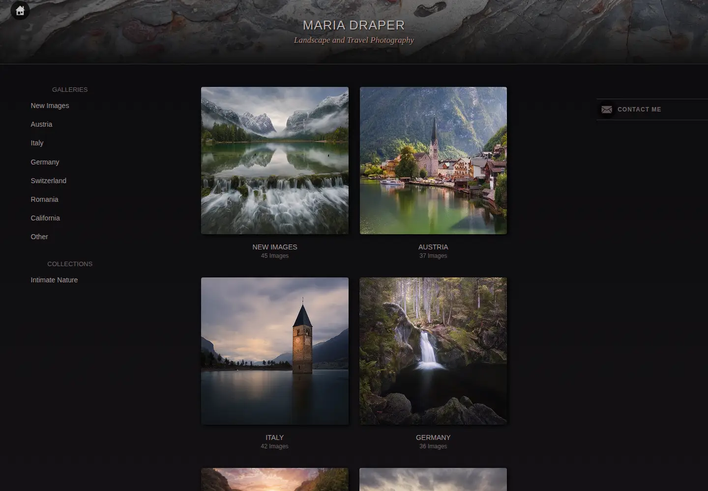 Screenshot of mariadraper.com