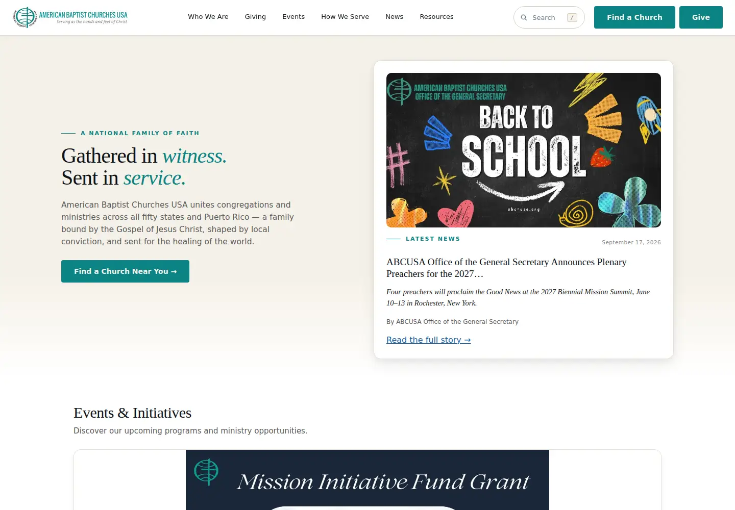 Screenshot of abc-usa.org