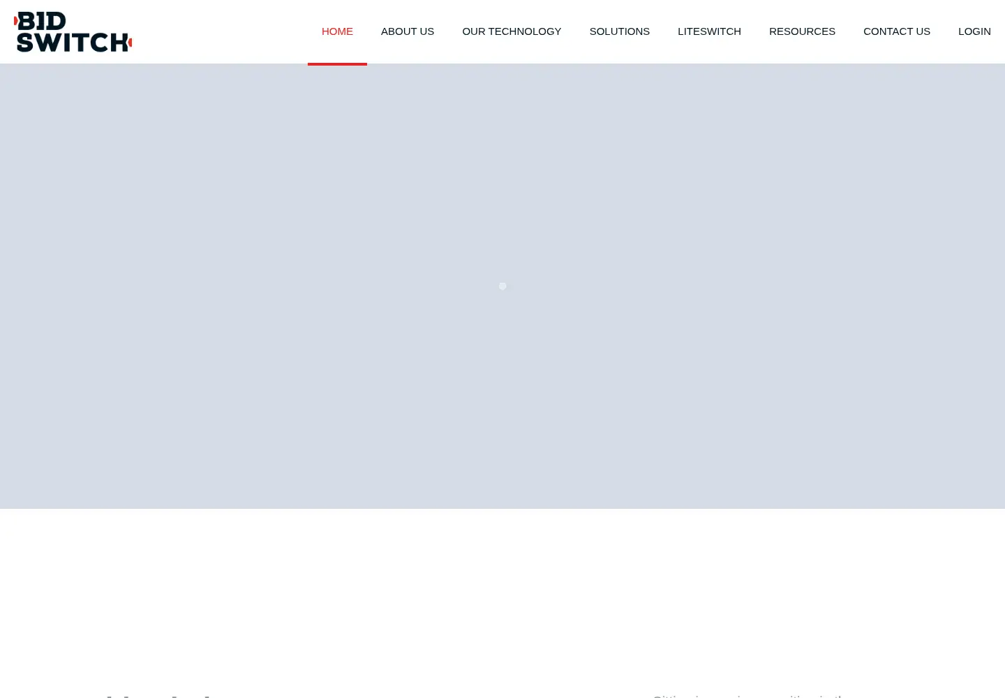 Screenshot of bidswitch.com
