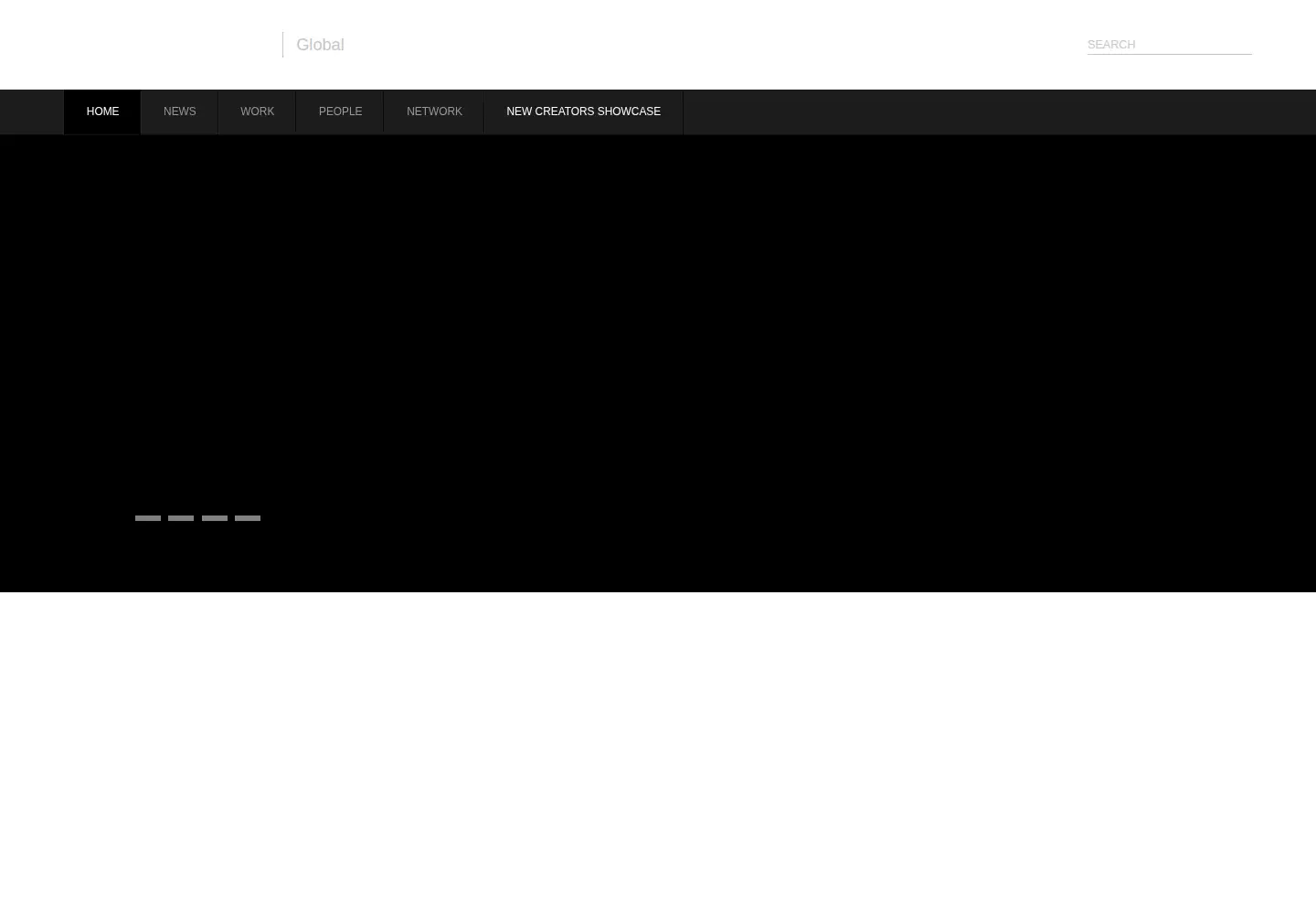 Screenshot of saatchi.com