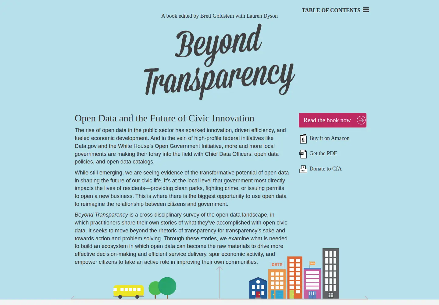 Screenshot of beyondtransparency.org