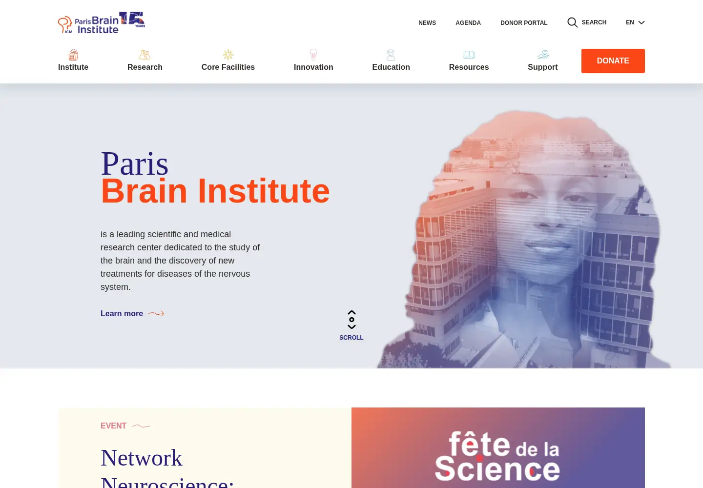Screenshot of icm-institute.org