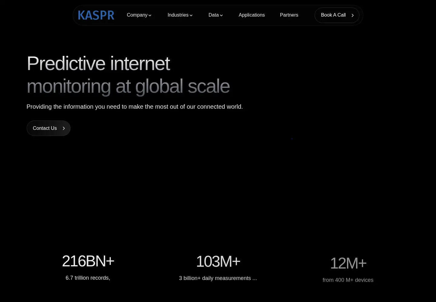 Screenshot of kasprdata.com