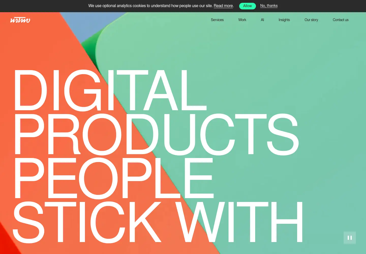 Screenshot of ustwo.com