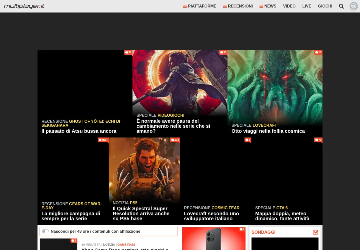 Screenshot of multiplayer.it