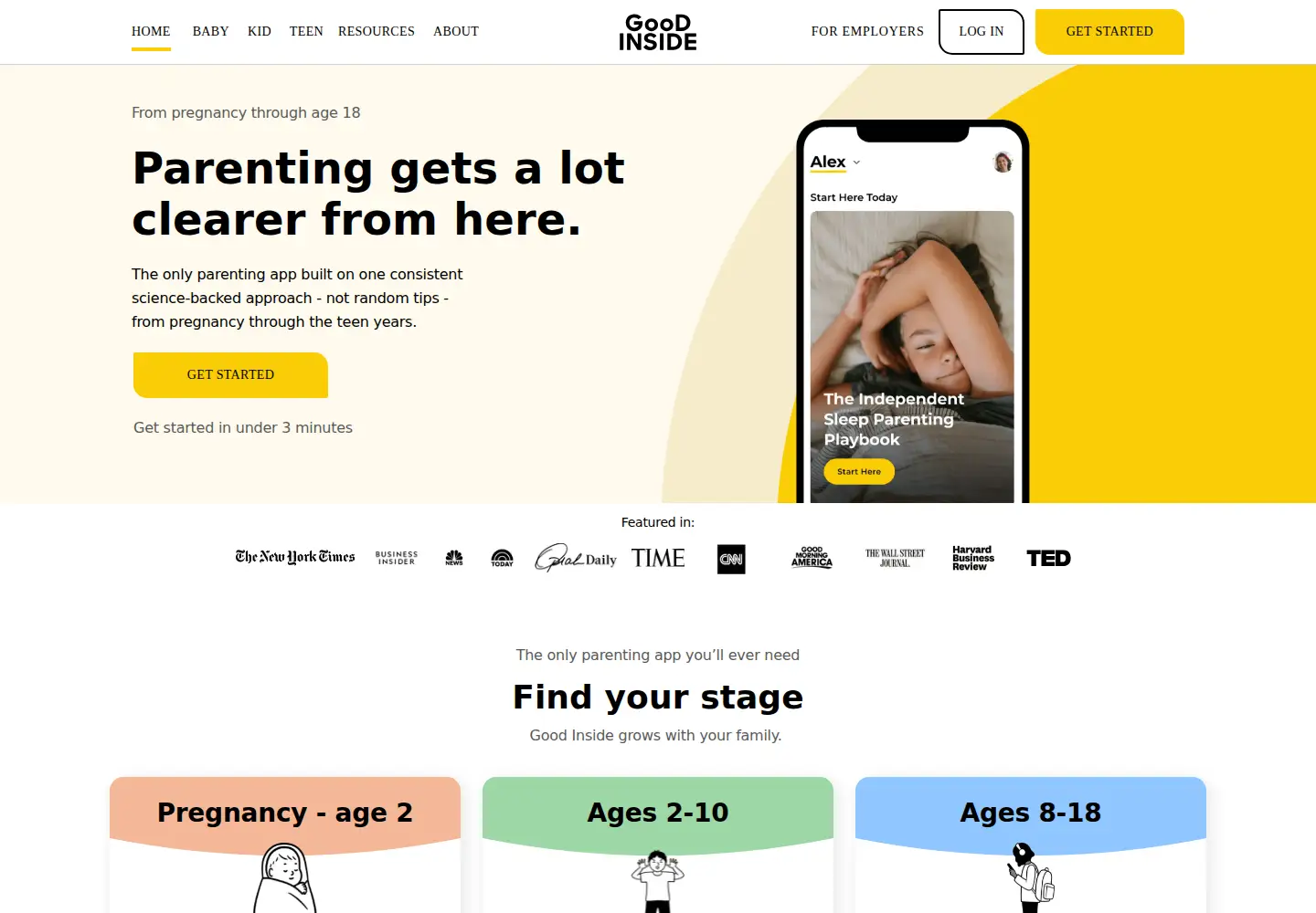 Screenshot of goodinside.com