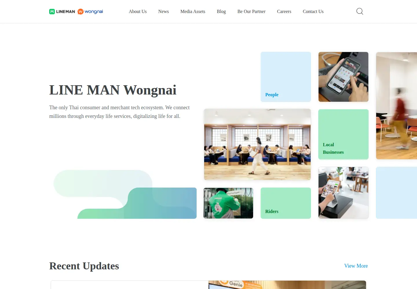 Screenshot of lmwn.com