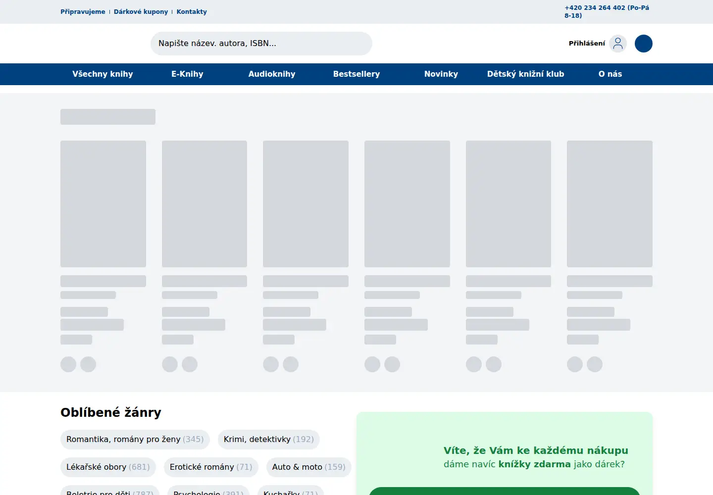 Screenshot of grada.cz