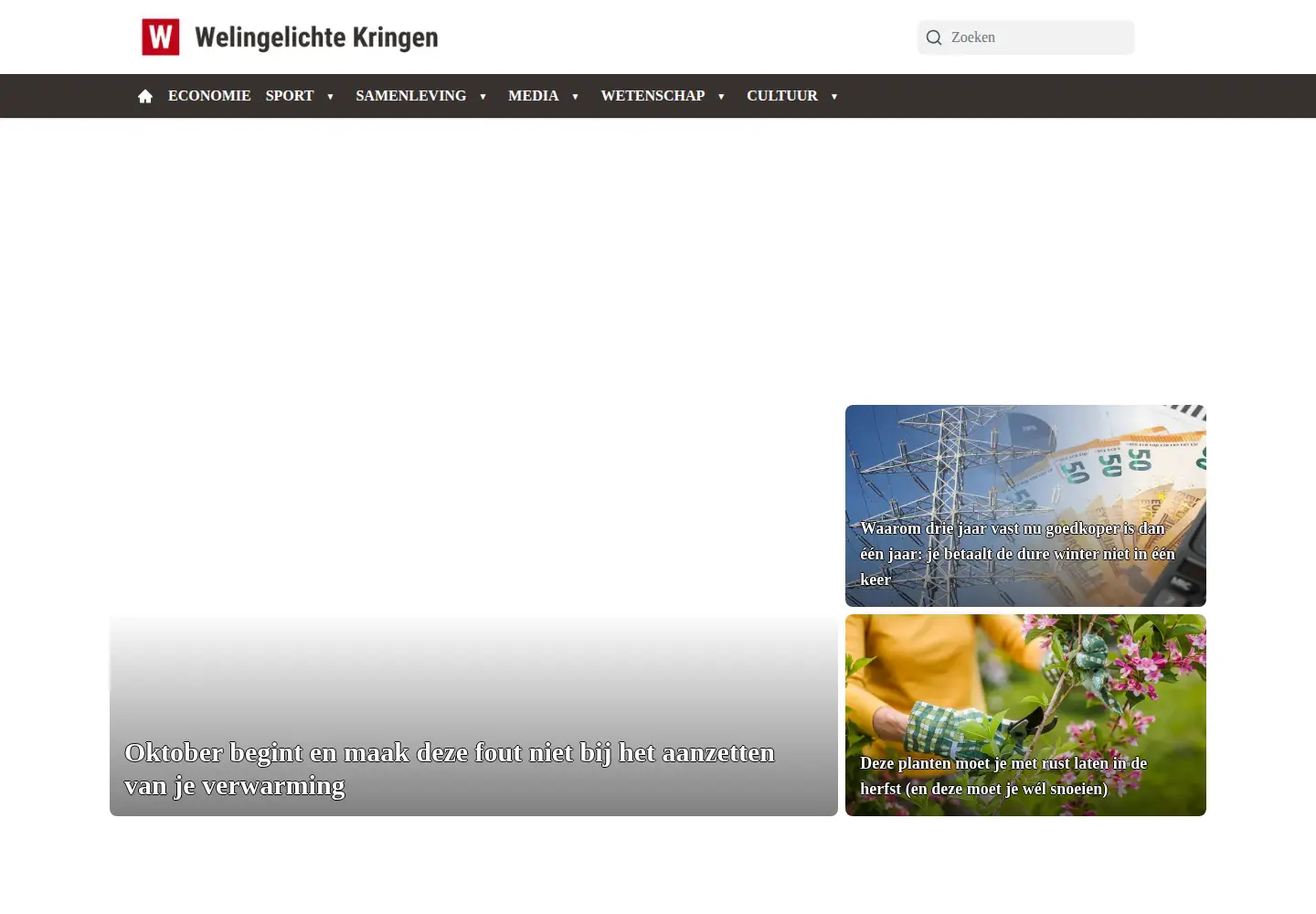 Screenshot of welingelichtekringen.nl