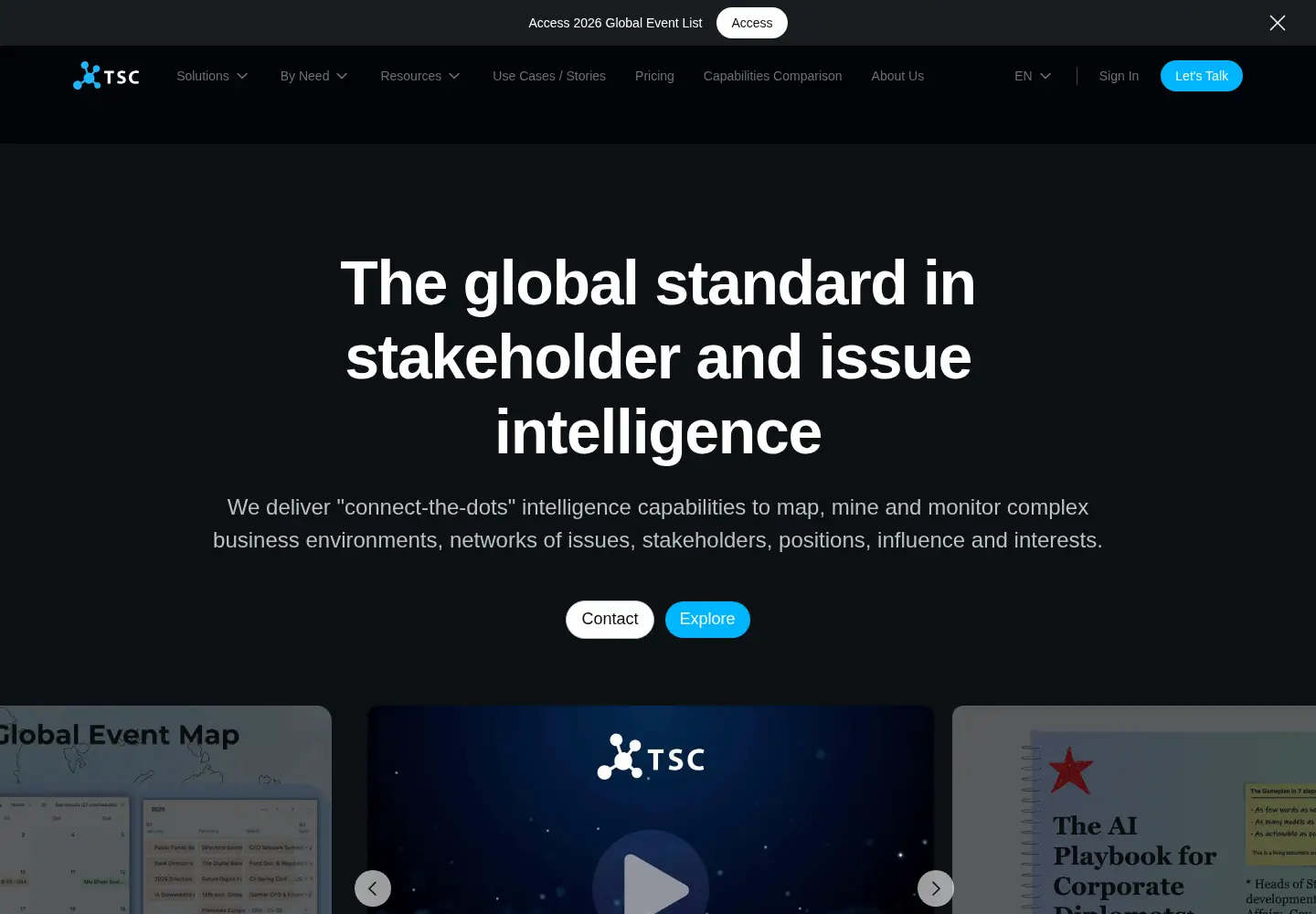 Screenshot of tsc.ai