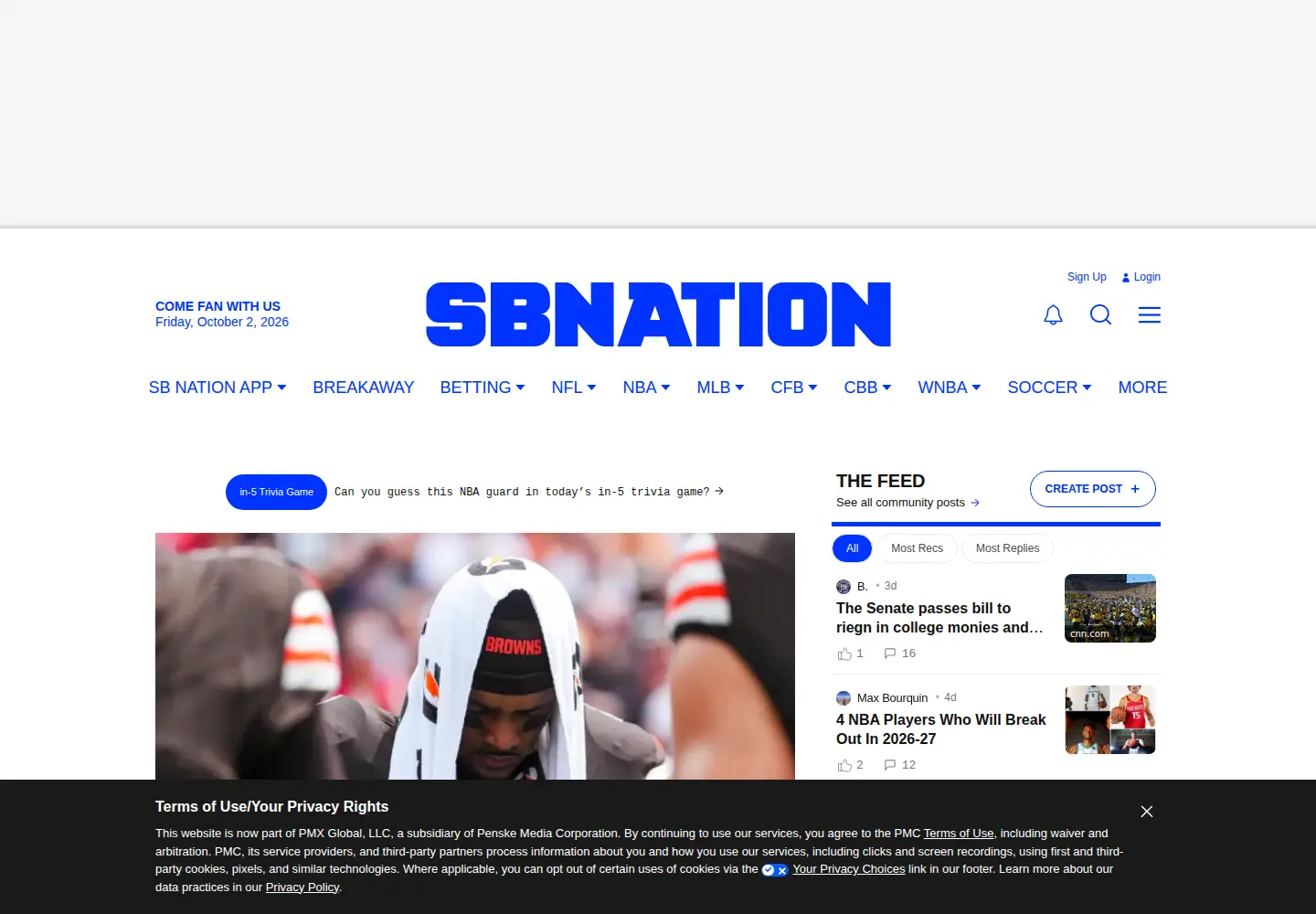 Screenshot of ridiculousupside.com