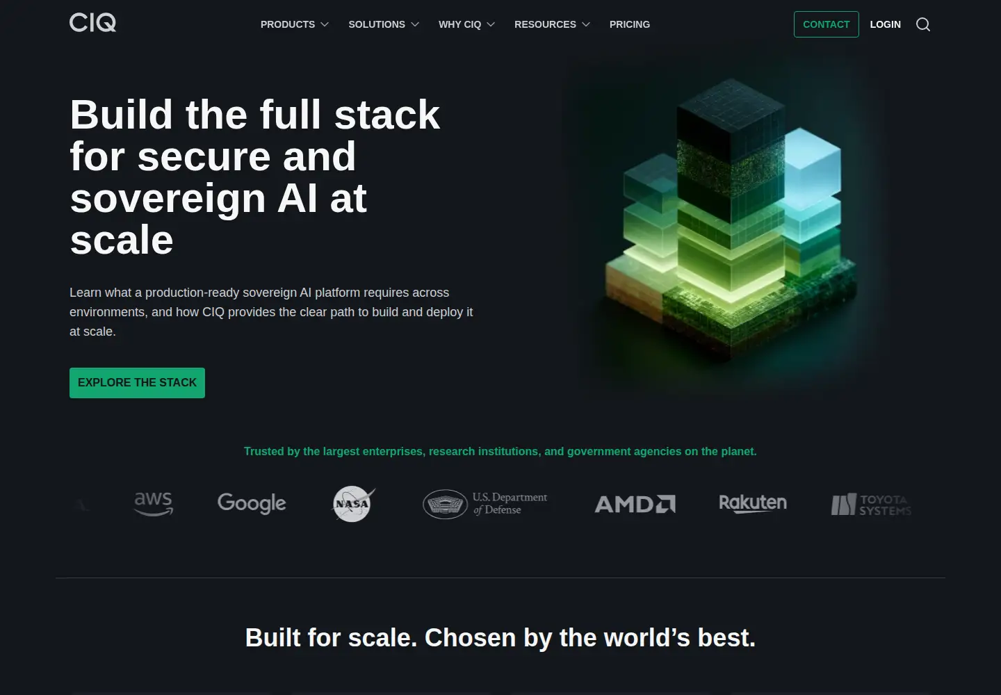 Screenshot of ciq.com