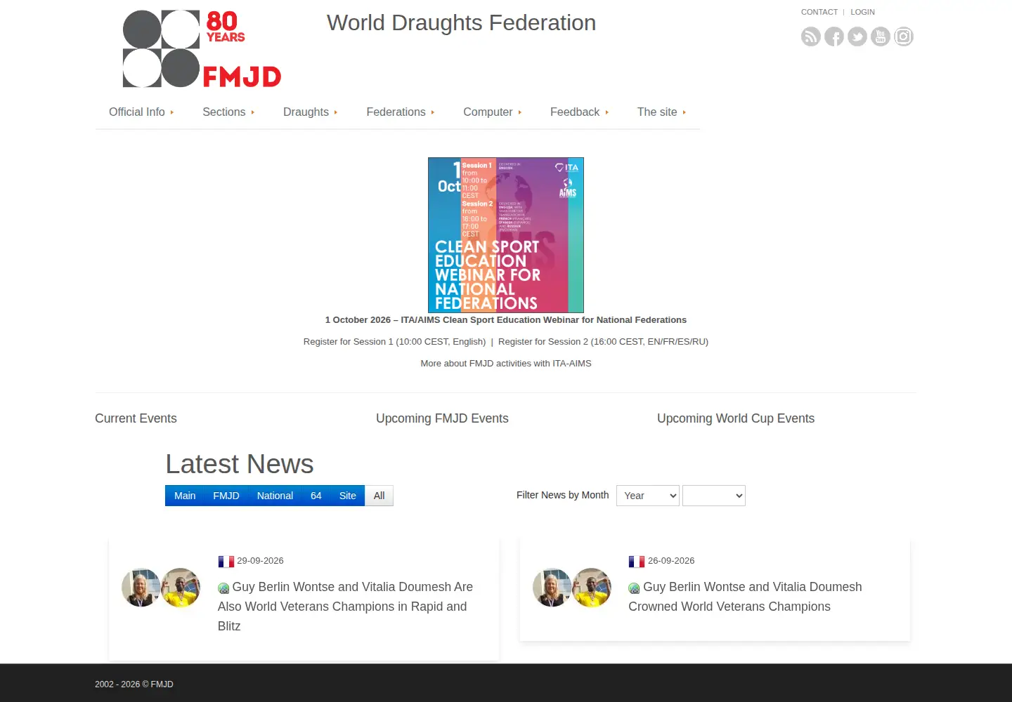 Screenshot of fmjd.org