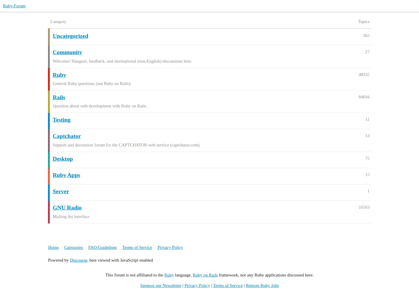 Screenshot of ruby-forum.com