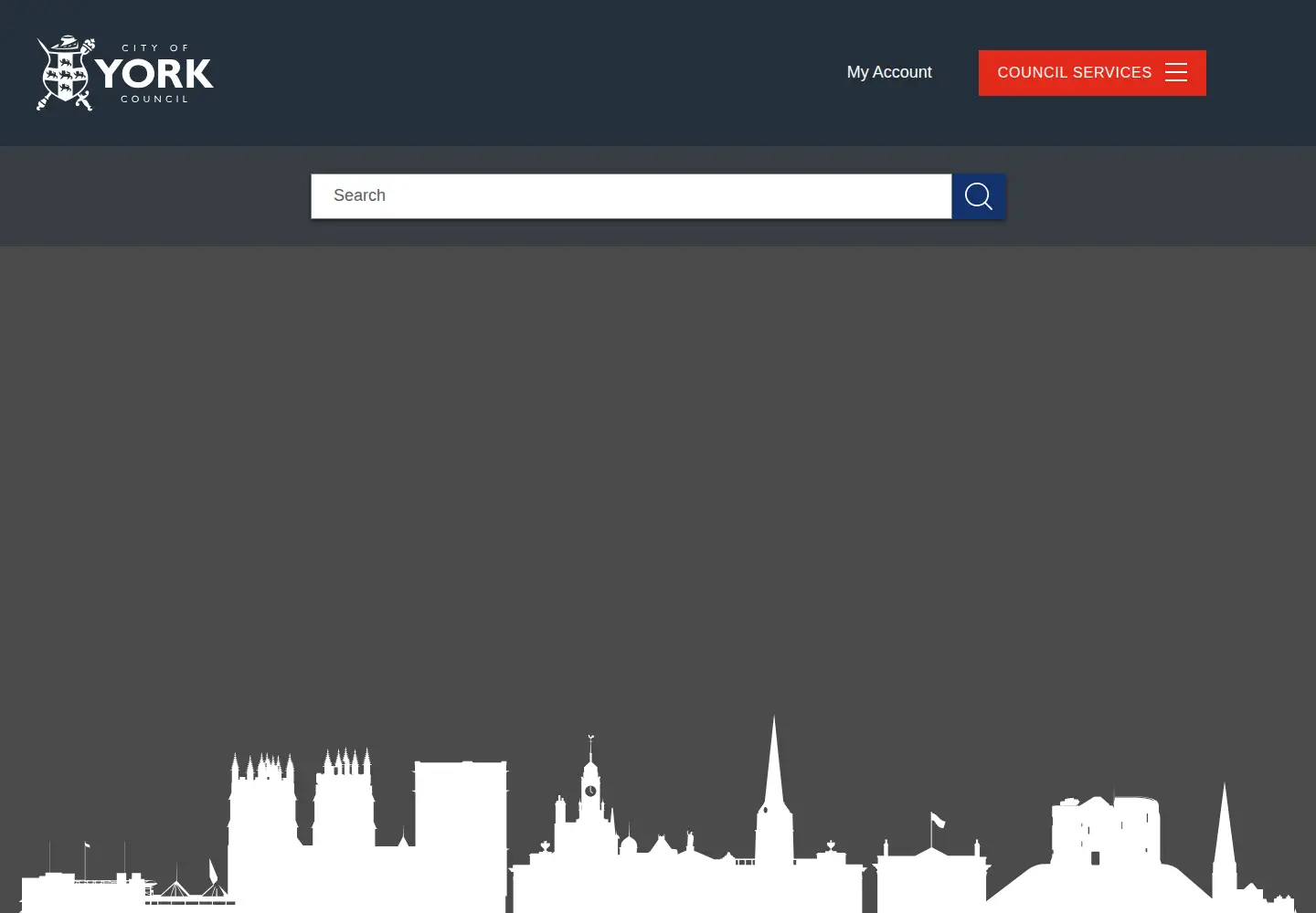 Screenshot of york.gov.uk