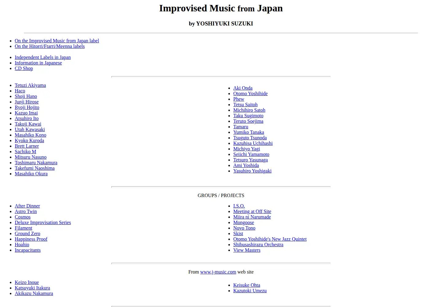 Screenshot of japanimprov.com