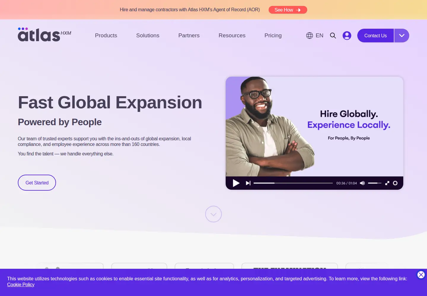Screenshot of atlashxm.com
