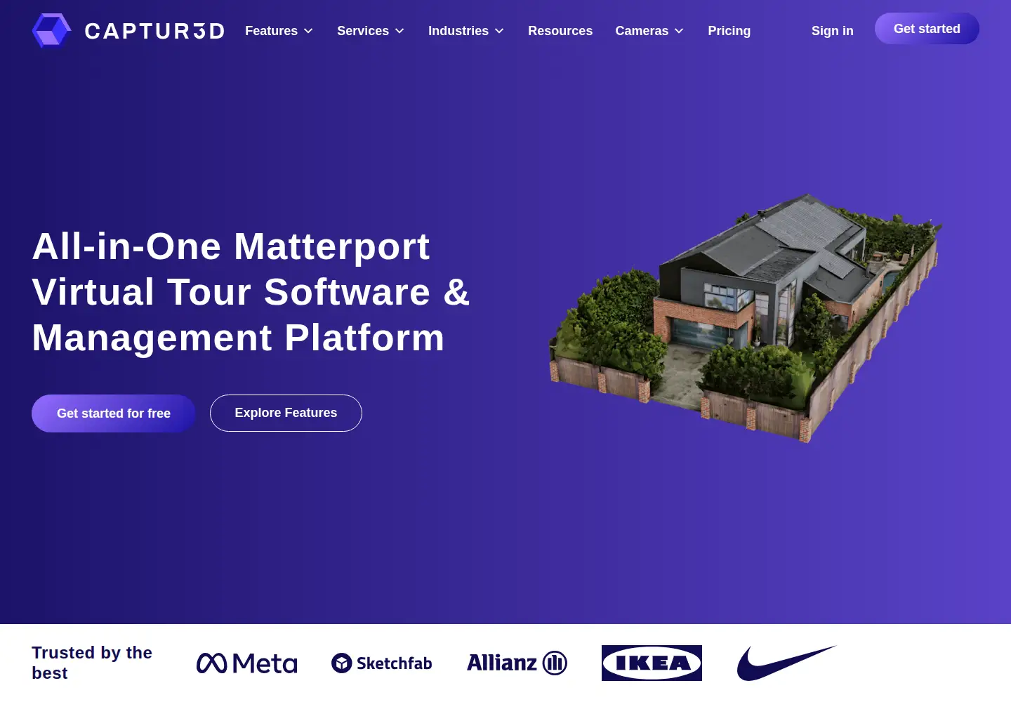 Screenshot of captur3d.io