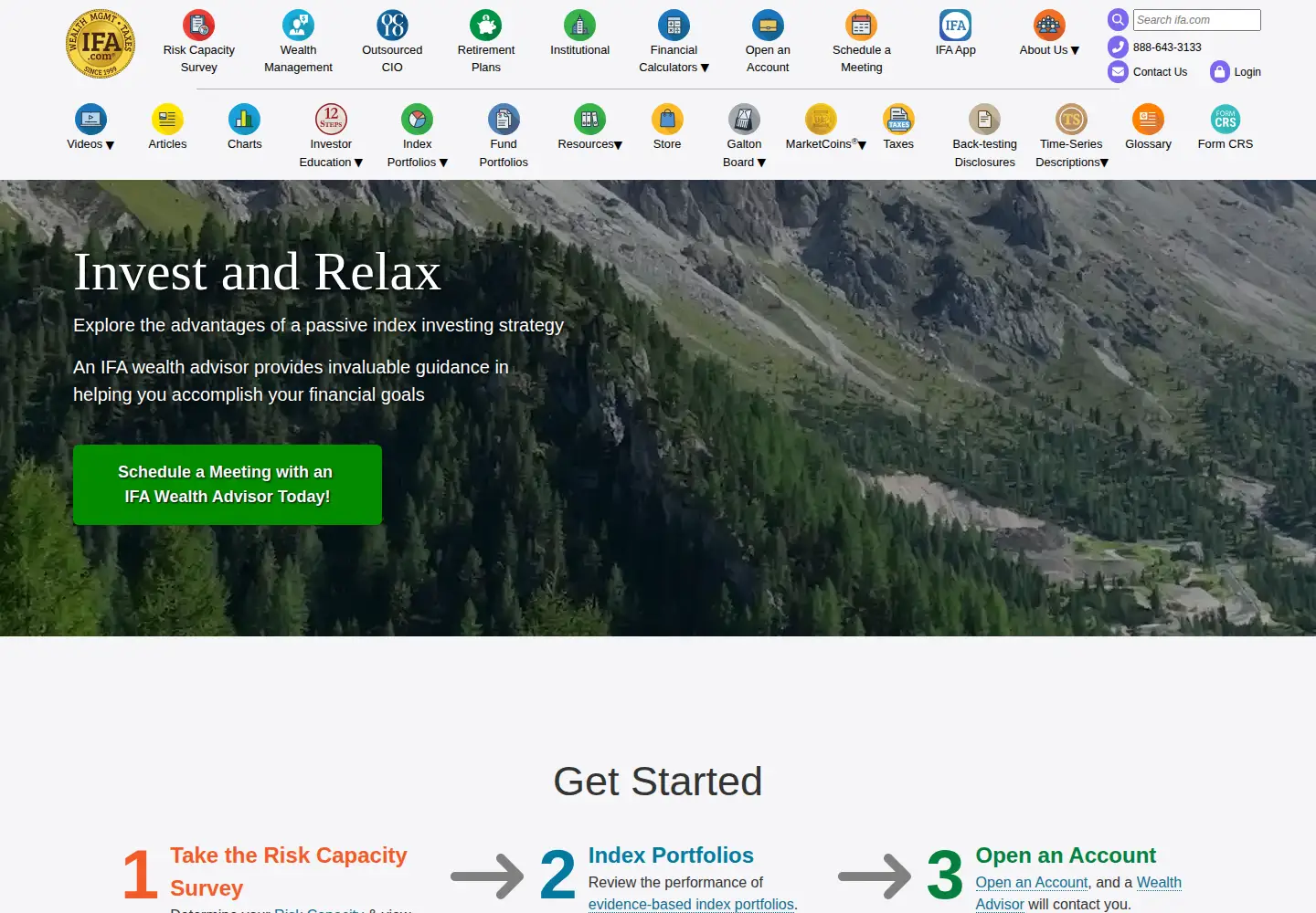 Screenshot of ifa.com