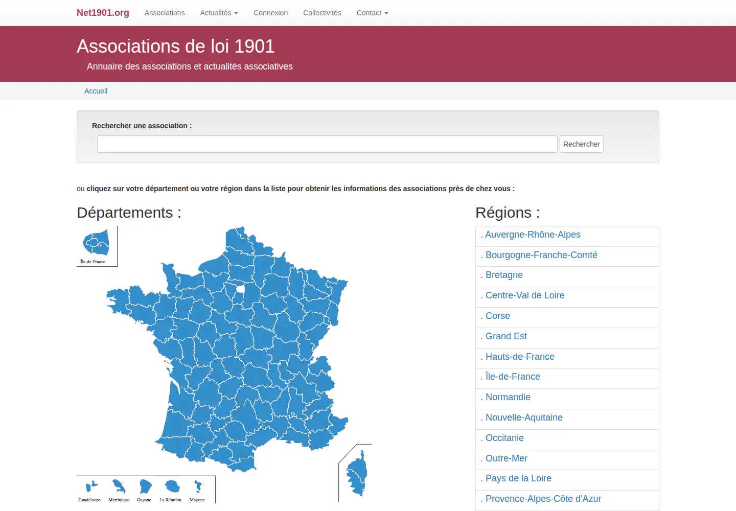 Screenshot of net1901.org