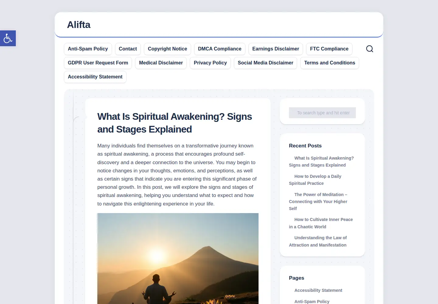 Screenshot of alifta.com