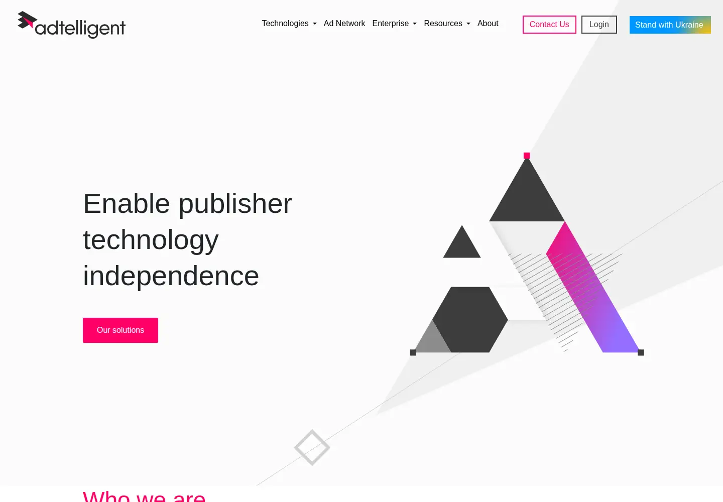 Screenshot of adtelligent.com