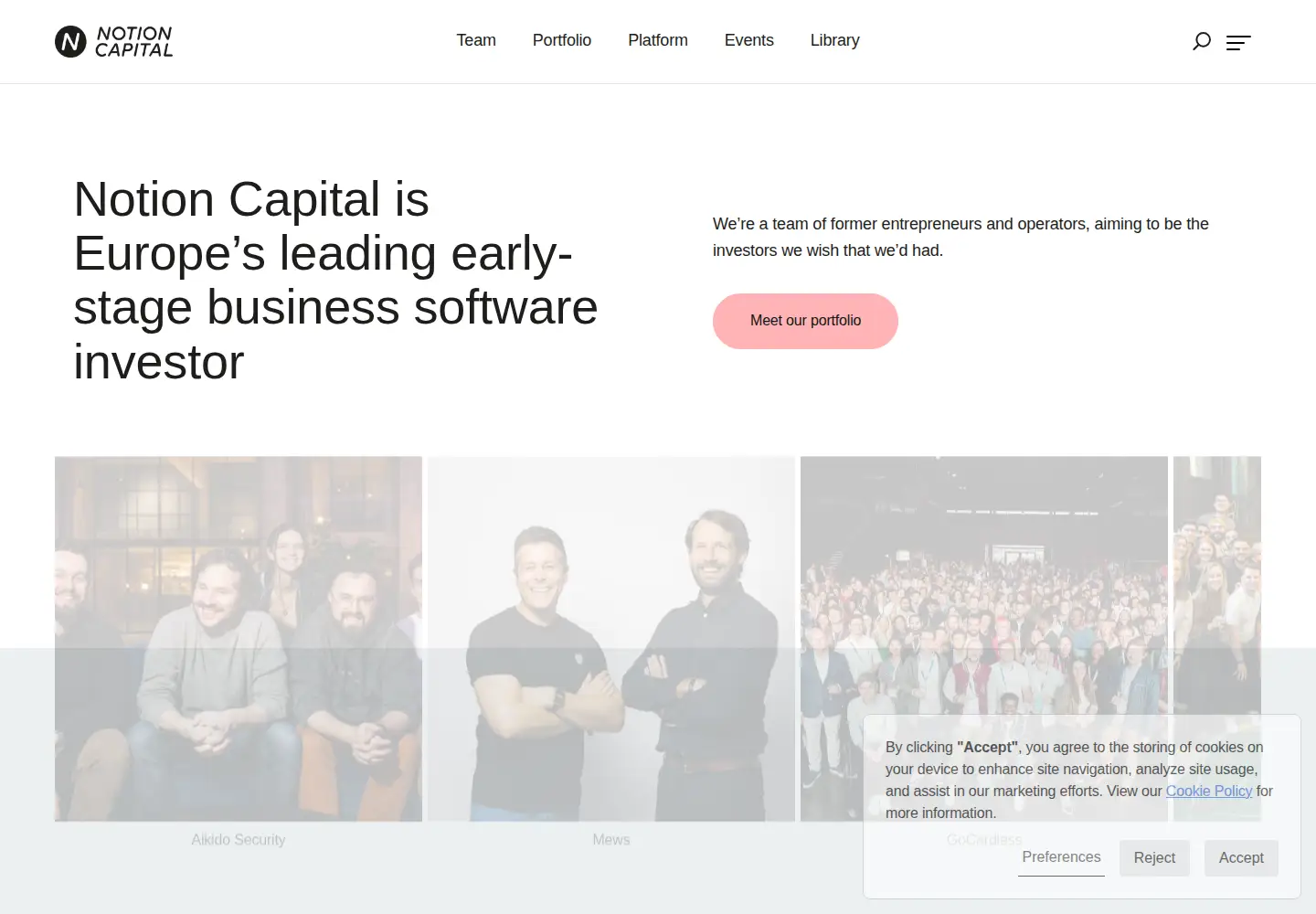 Screenshot of notioncapital.com